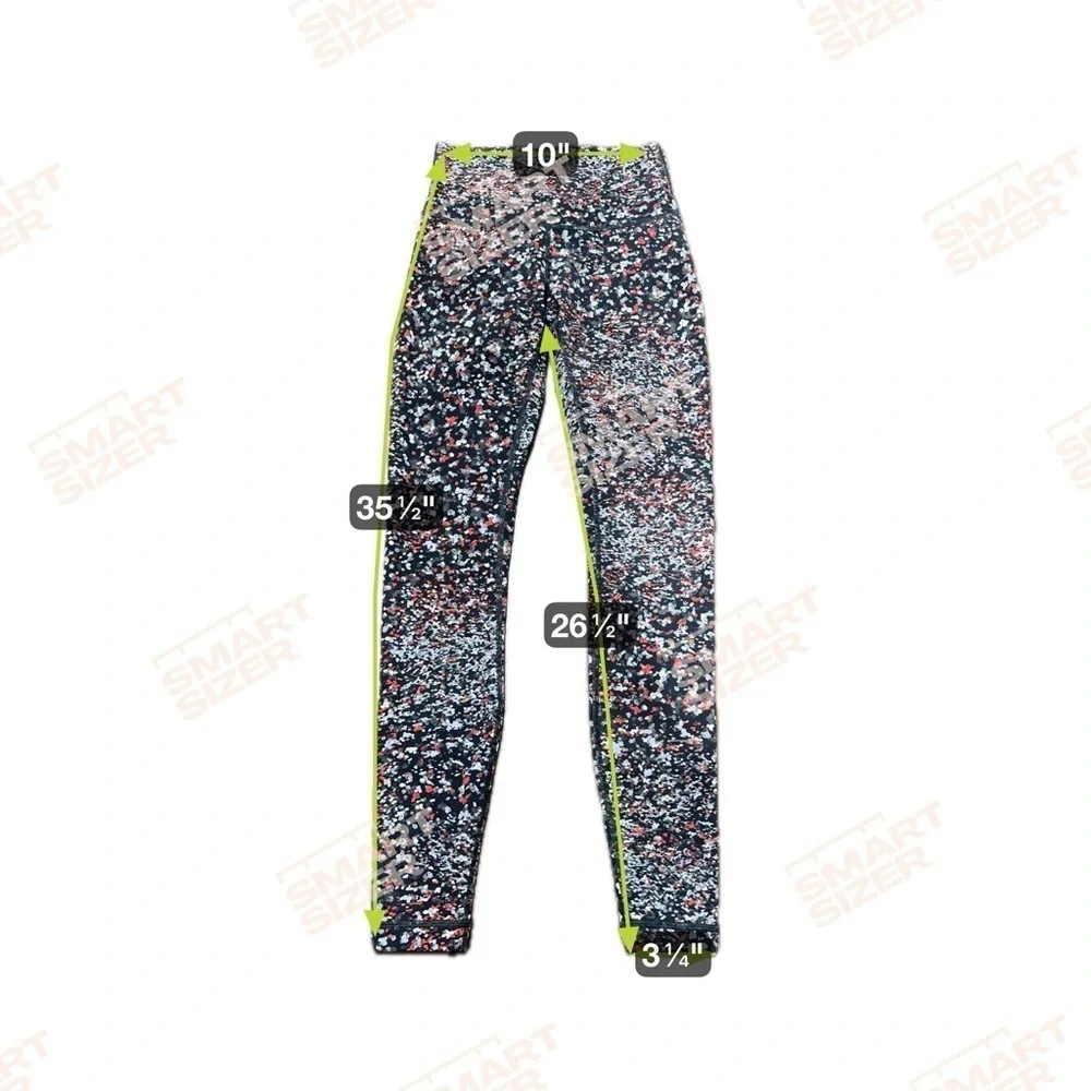 Lululemon Size 4 Align High Rise Leggings Athletic Water Blossom Mutlicolor